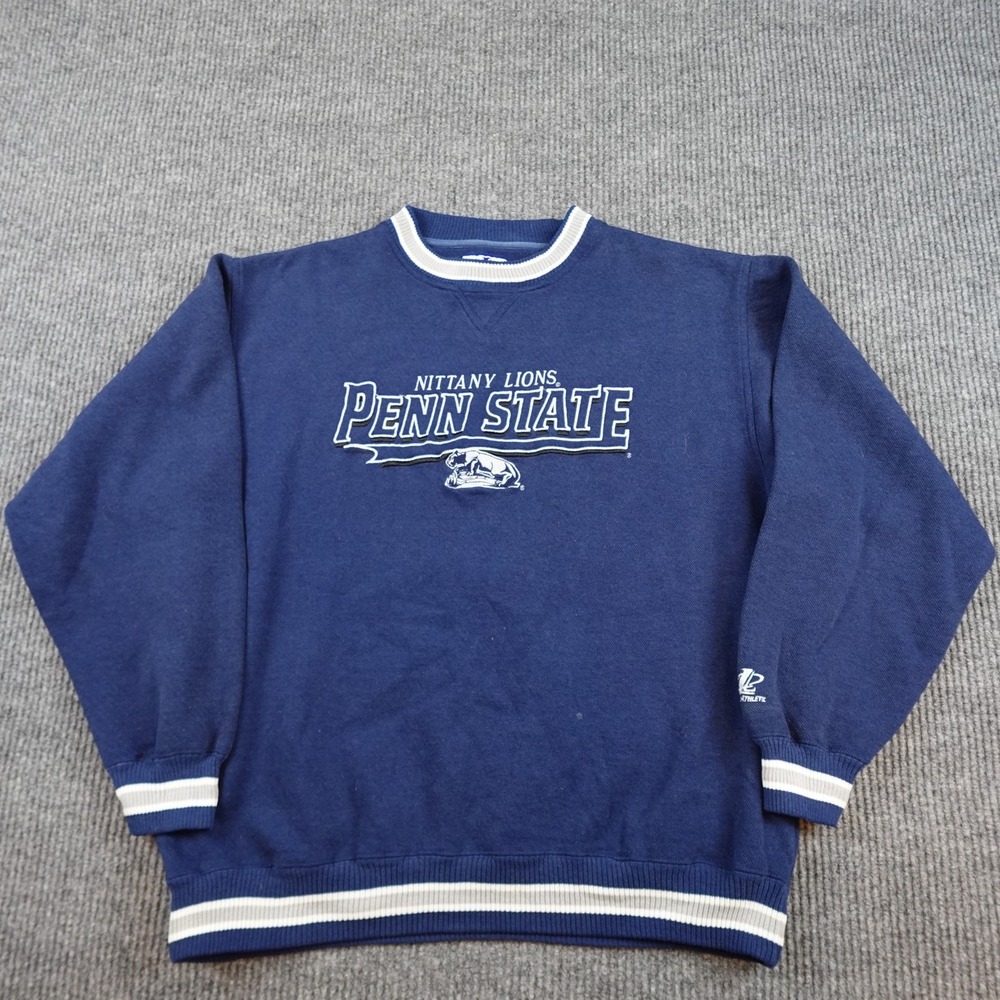 Vintage Penn State Nittany Lions Sweatshirt Mens XL Blue NCAA LogoAthletic 90s